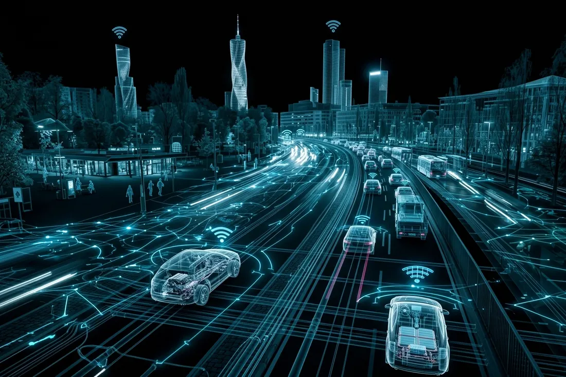Connected fleet network: OBD data, manufacturer, and third-party telematics on one map